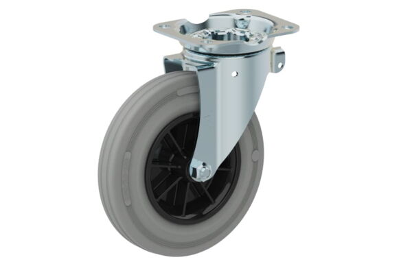 Standard swivel fork with or without brake