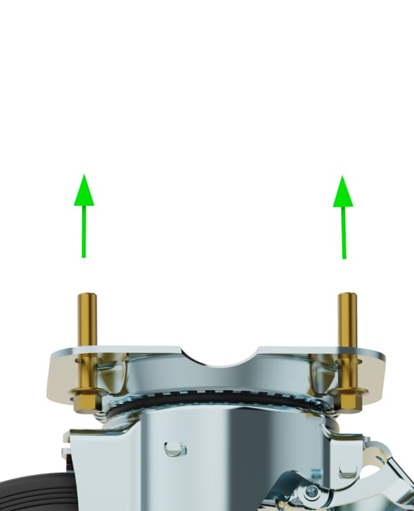 Top plate holes